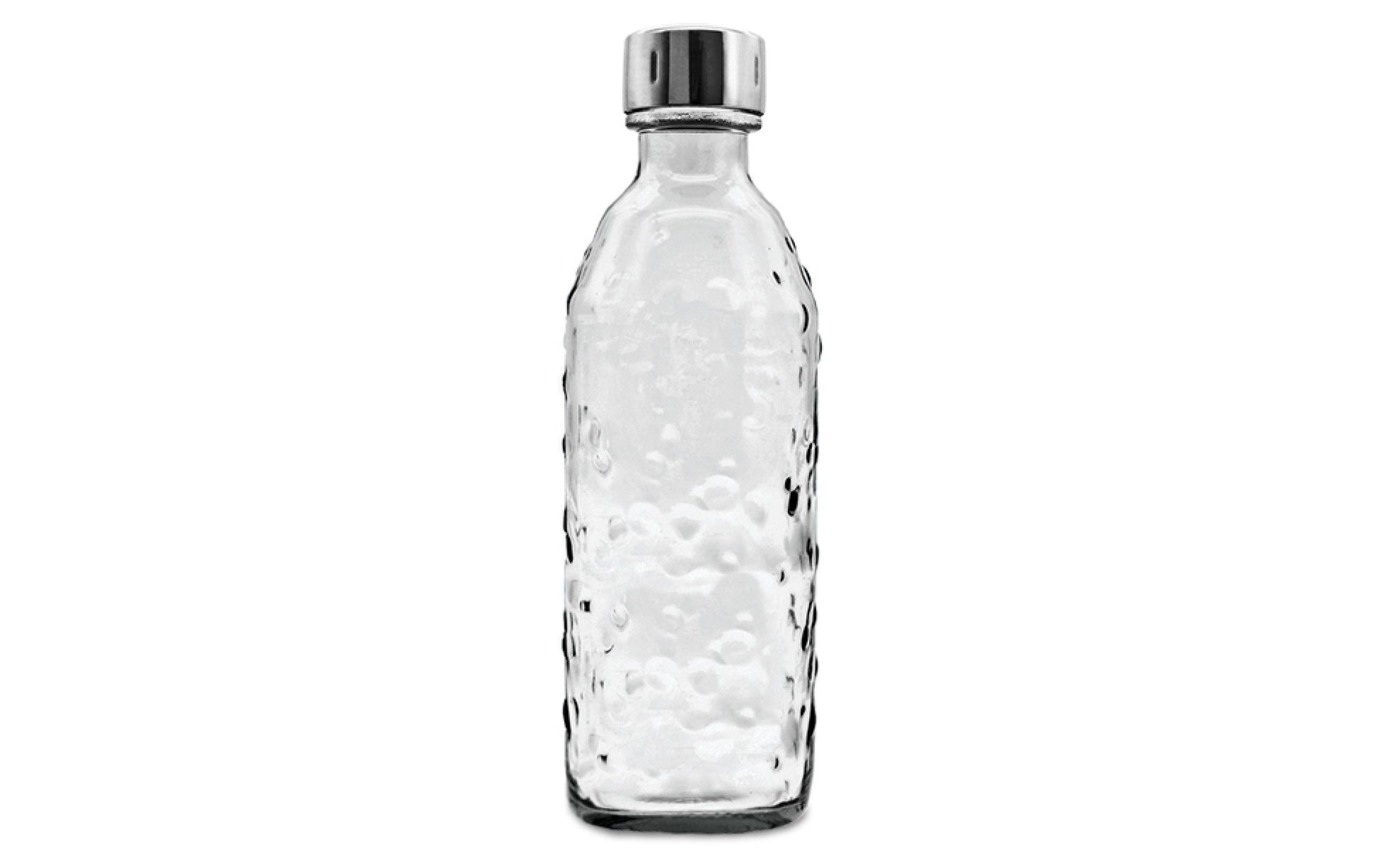 Sodabär Glaskaraffe mit Drehverschluss – 750 ml, für SodaStream Cool, Power, Jet