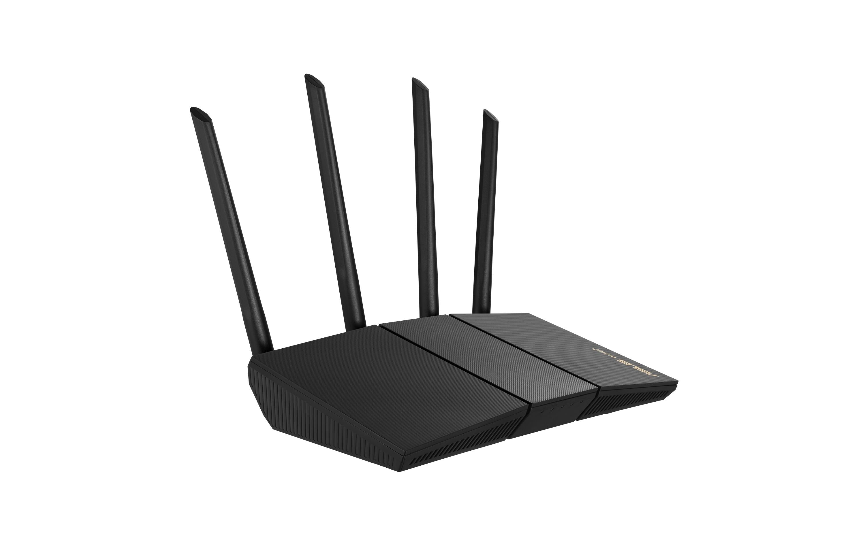 ASUS RT-AX57 Tischrouter – Wi-Fi 6, Ethernet – Netzstrom 110–240 V – 230 × 134 × 56 mm