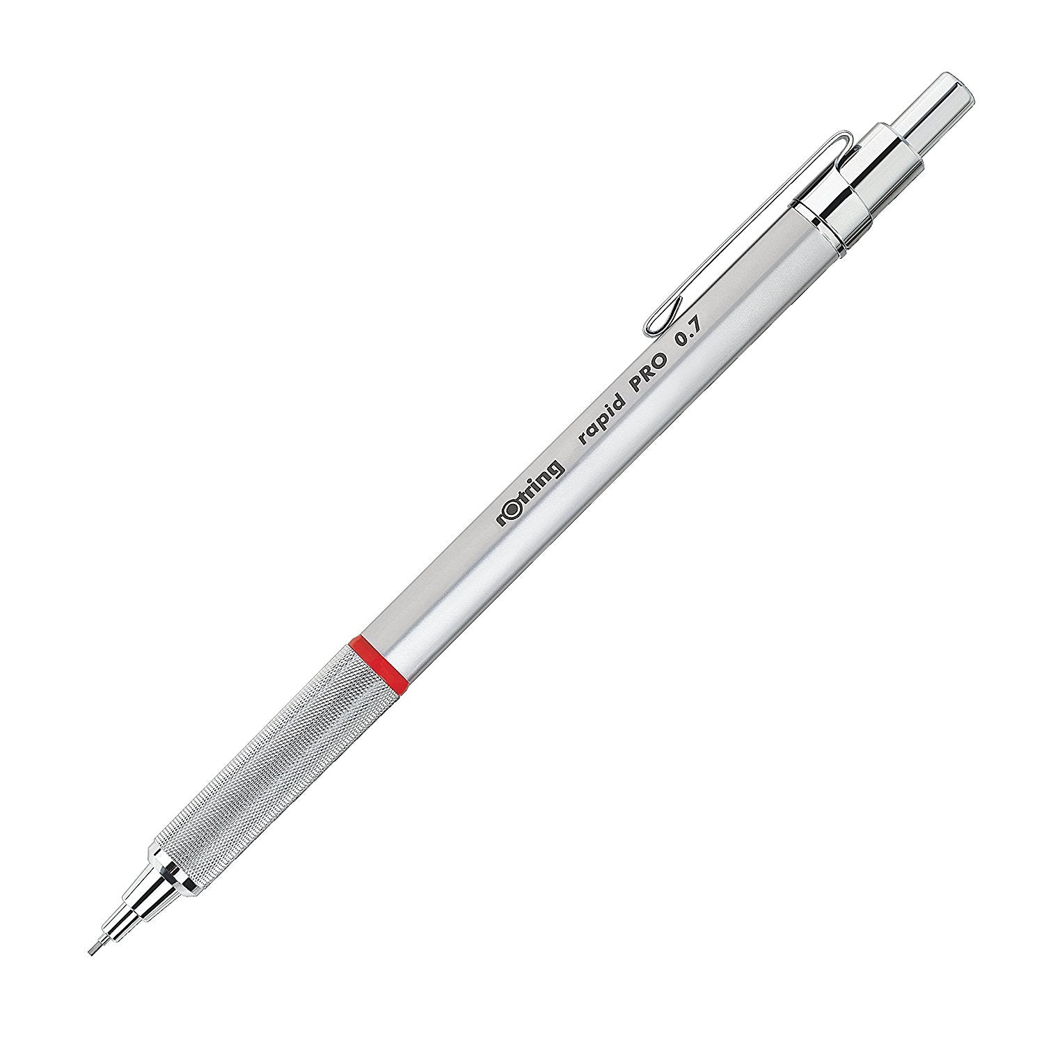 Rotring Rapid Pro Druckbleistift – 0,7 mm, Metall, Chrom/Silber