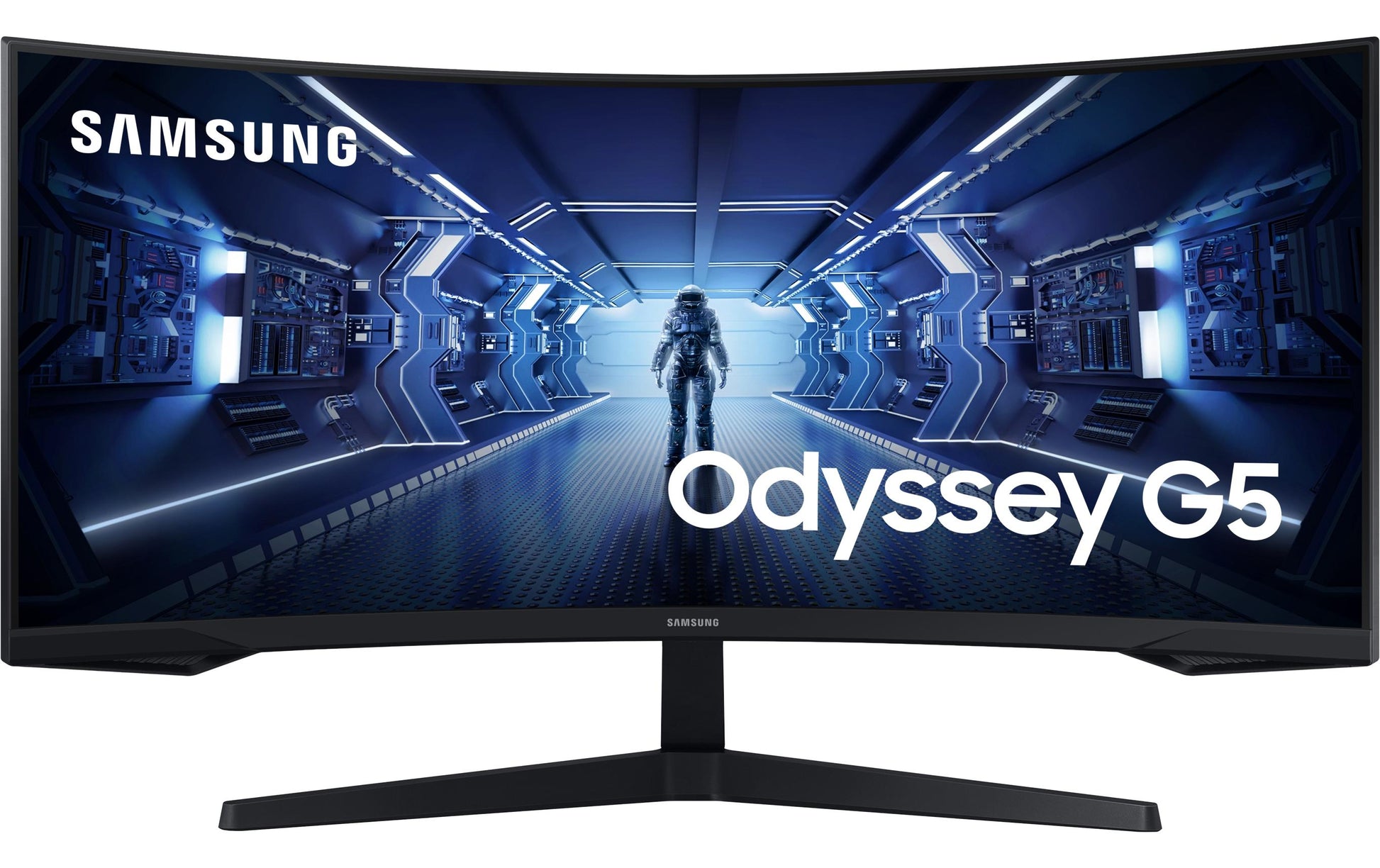 Samsung C34G55TWWP – Monitor, 34", LCD, Schwarz