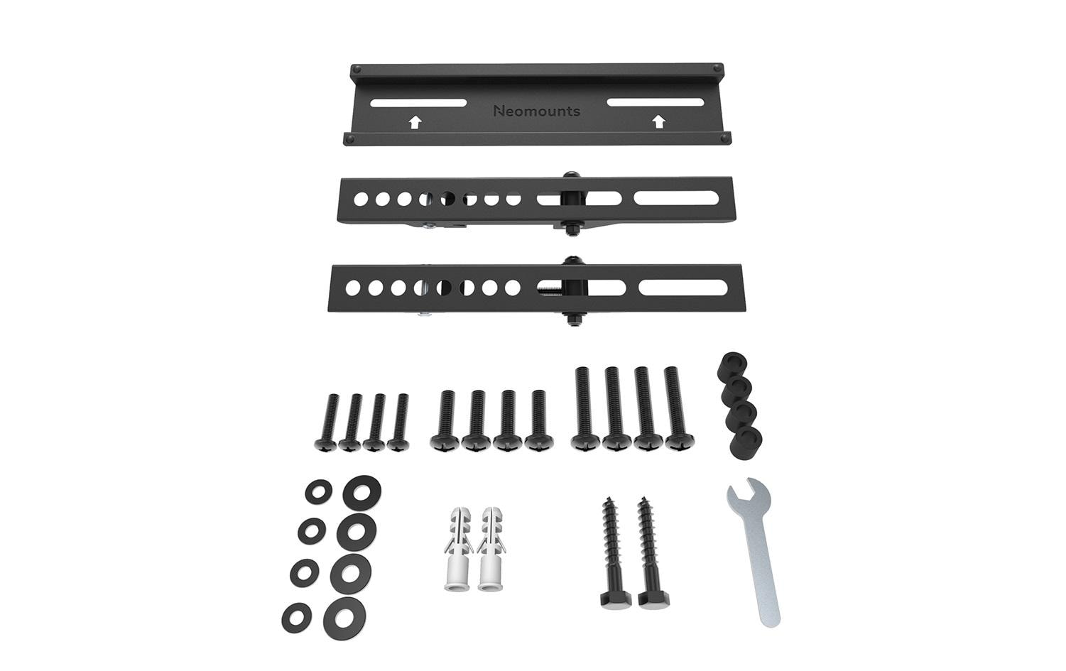 Neomounts Wandhalterung – Fix – 24–55" – VESA 50×50–200×200 – bis 30 kg, Diebstahlsicherung – WL30-350BL12