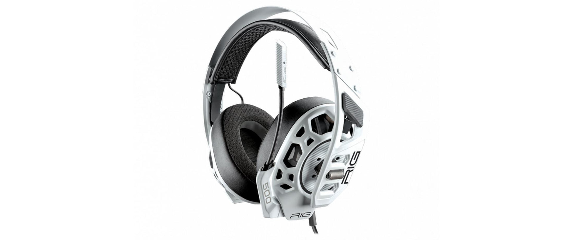 NACON RIG 500 PRO HC – Gaming-Headset, 3,5 mm – Dolby Atmos – Weiss – für PS5/PS4/Switch und andere