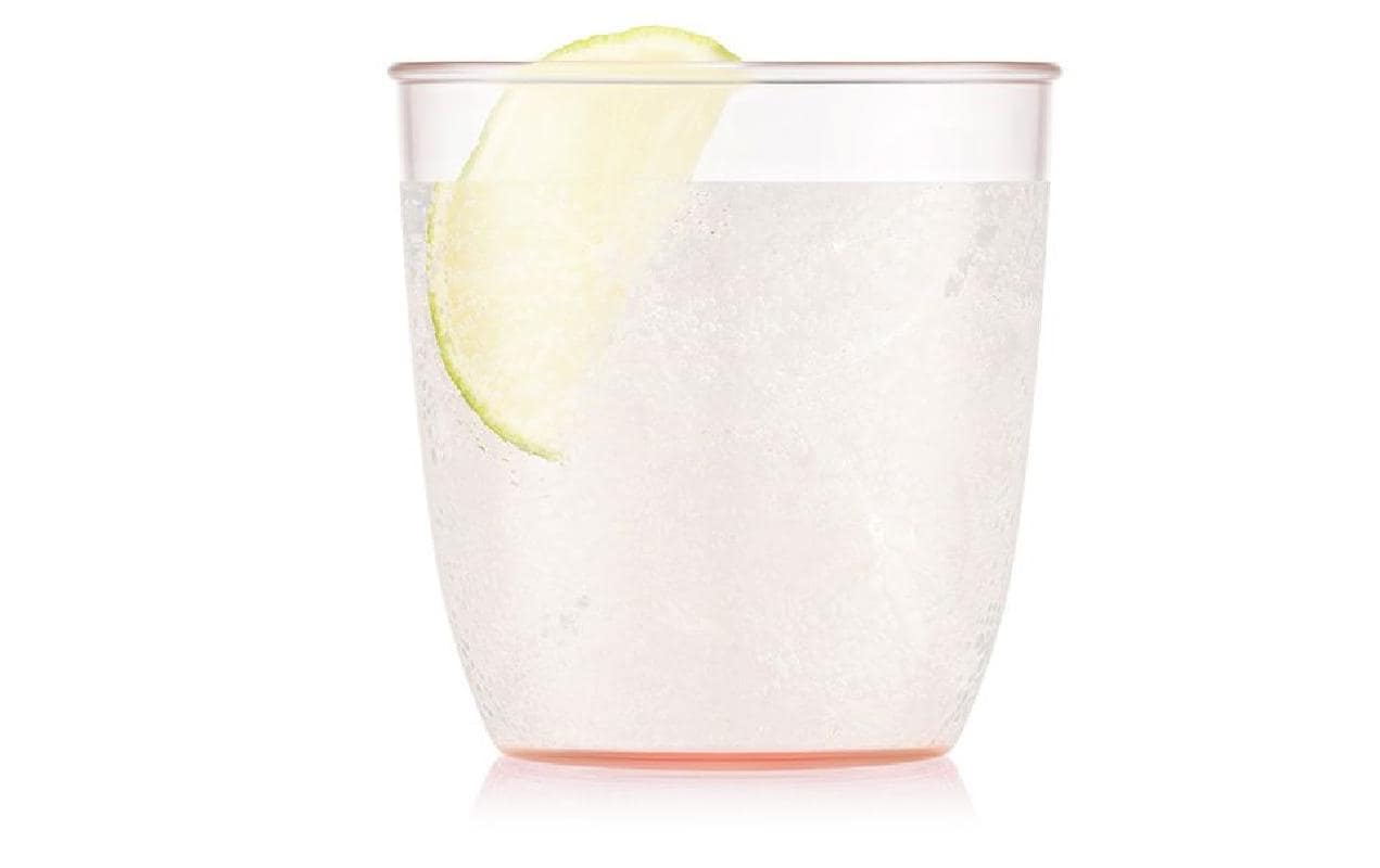 Bodum KVADRANT Becher – 4er Set, 200 ml, 7,3 × 7,2 × 7,3 cm, Kunststoff, Rosa, stapelbar