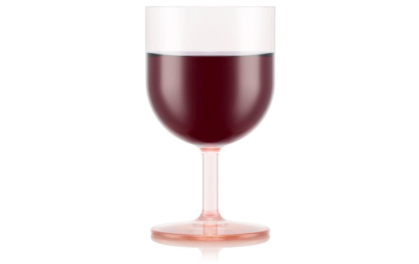 Bodum Rotweinglas OKTETT – 4er Set, 250 ml, H 14,0 cm, Kunststoff, spülmaschinenfest, BPA-frei