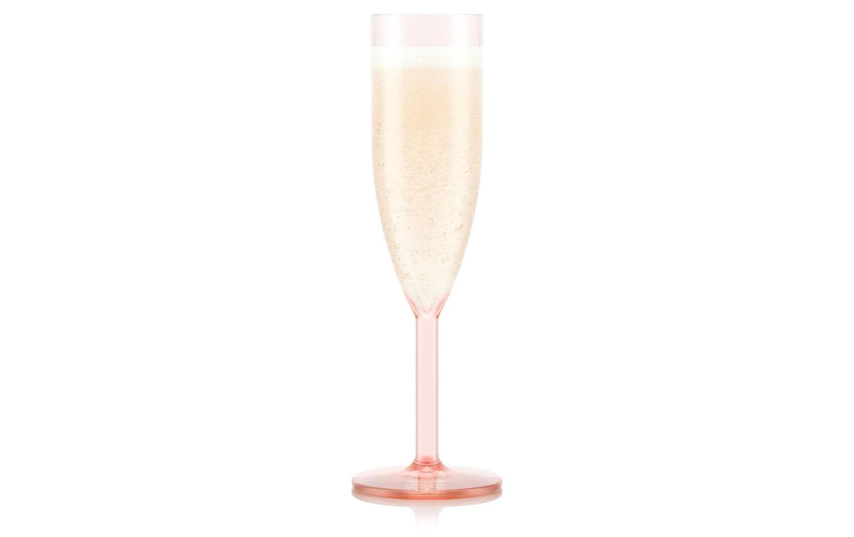 Bodum Champagnerflöte OKTETT – 4er Set, 120 ml, Ø 6,5 cm, H 20,9 cm, Kunststoff, spülmaschinenfest