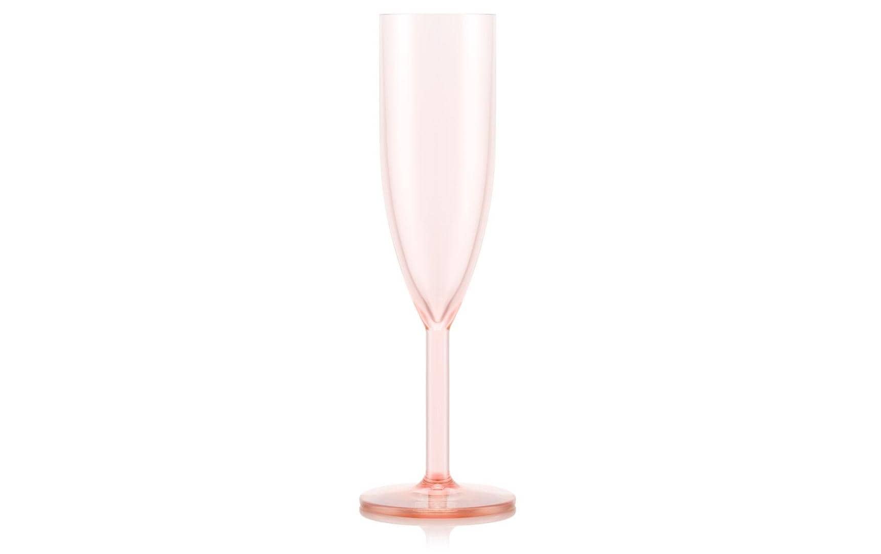 Bodum Champagnerflöte OKTETT – 4er Set, 120 ml, Ø 6,5 cm, H 20,9 cm, Kunststoff, spülmaschinenfest