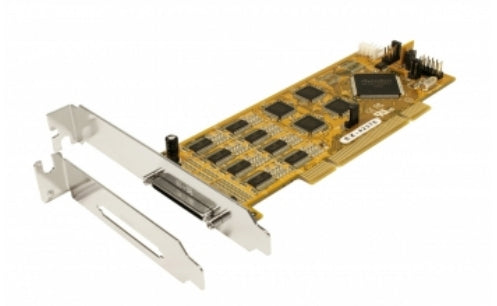 EXSYS EX-42378 PCI Schnittstellenkarte – 8× seriell RS-232/422/485 – für Windows, Linux