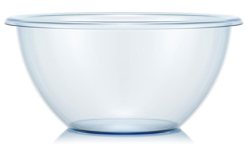Bodum Salatschüssel BISTRO – 3,5 l, Ø 23 cm, Kunststoff, Blau, spülmaschinenfest