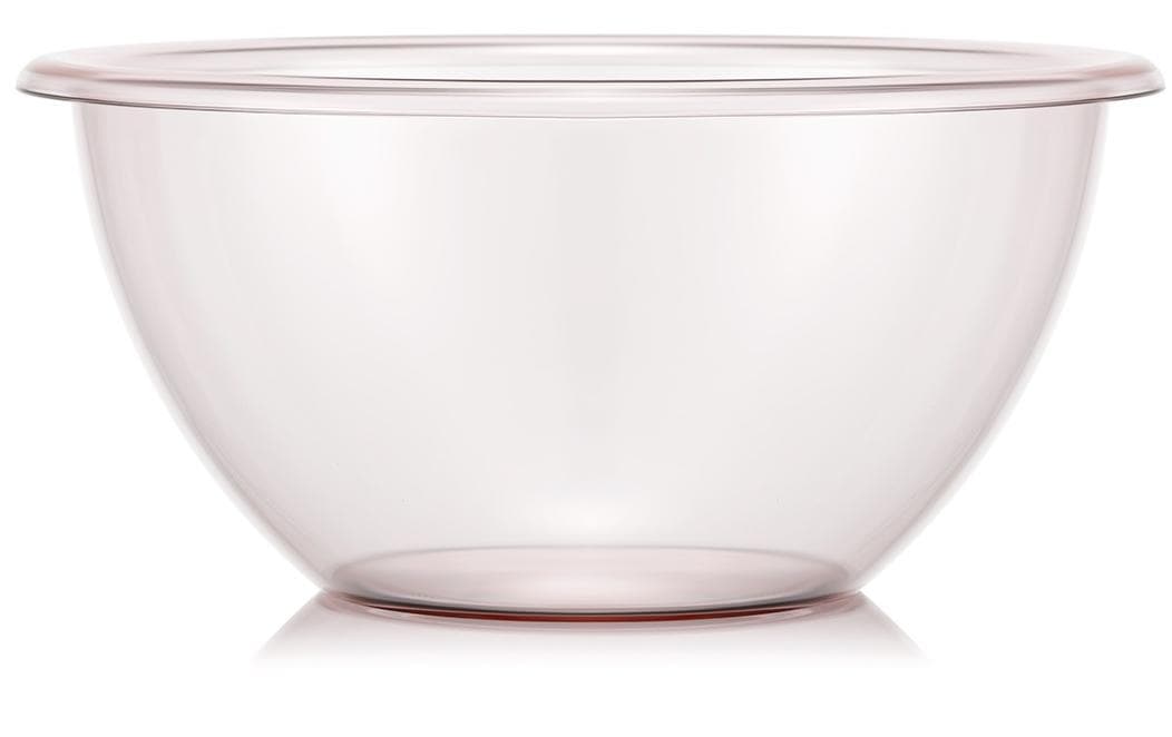 Bodum Salatschüssel BISTRO – 10 l, Ø 33 cm, H 16,5 cm, Kunststoff, Rosa, spülmaschinenfest