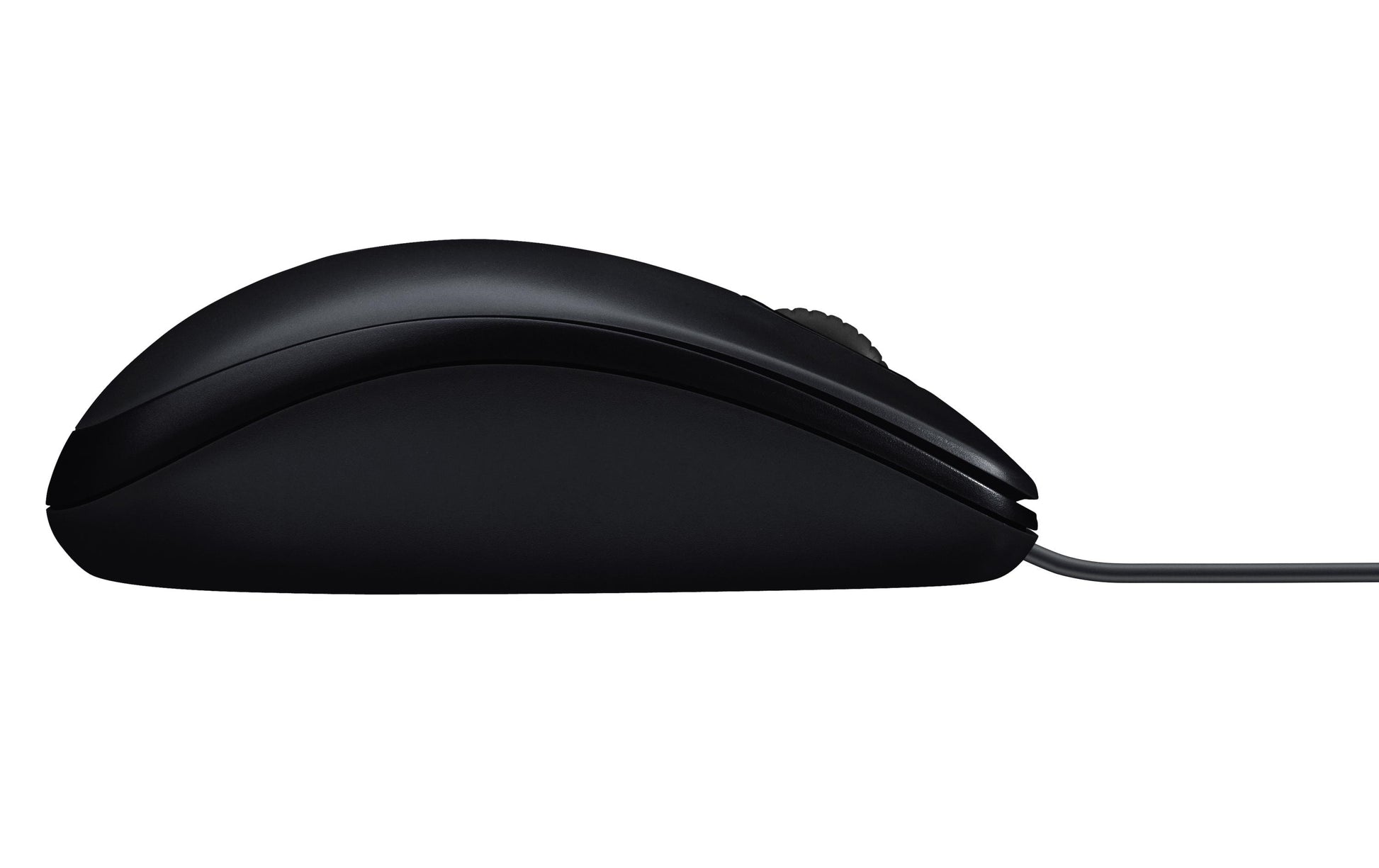 Logitech M90 Maus – kabelgebunden, USB-A, 1'000 dpi, 2 Tasten, beidhändig, grau