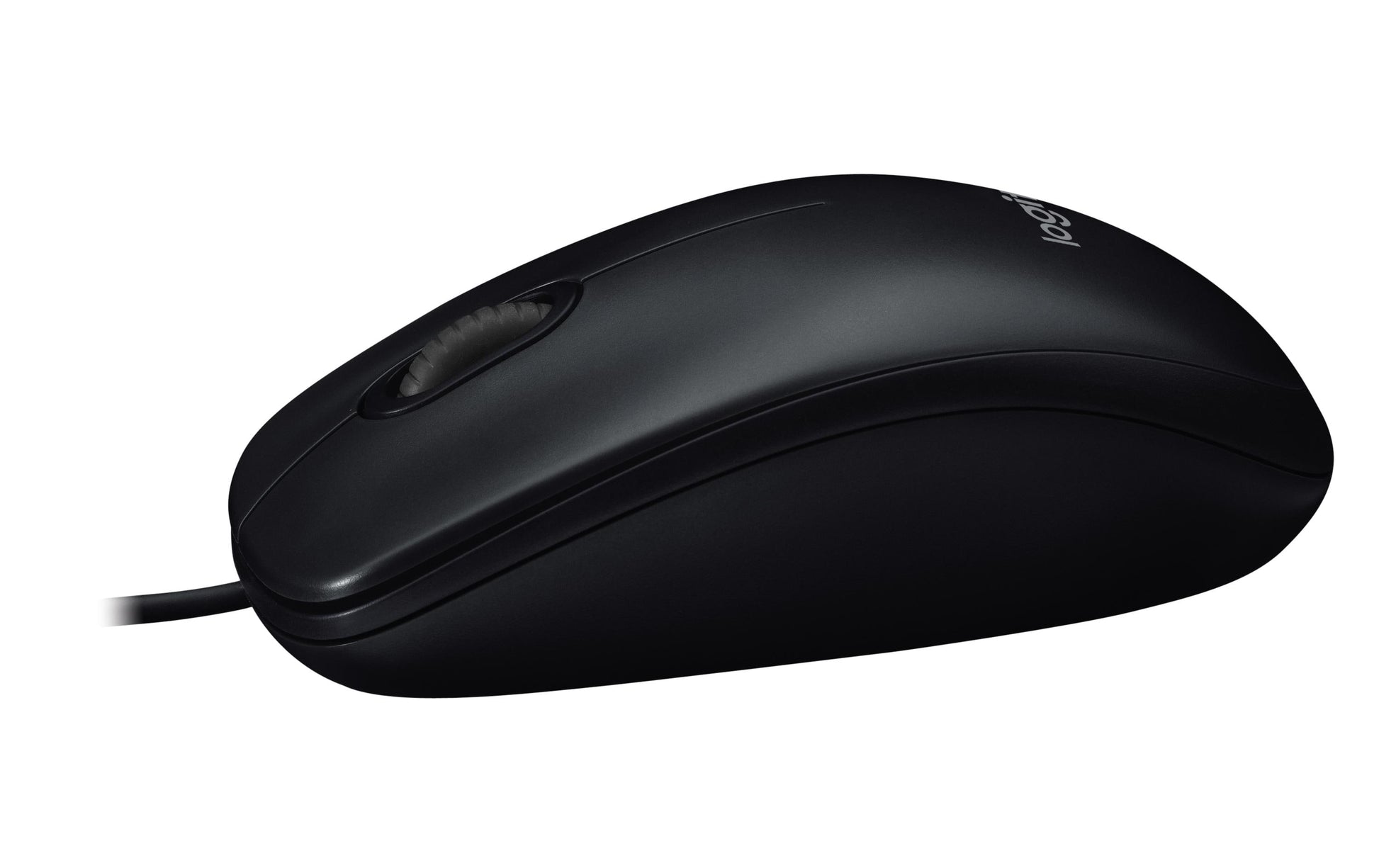 Logitech M90 Maus – kabelgebunden, USB-A, 1'000 dpi, 2 Tasten, beidhändig, grau