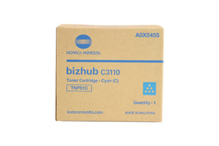 Konica Minolta TNP-51C Cyan Toner – Original – 5'000 Seiten – für Konica Minolta Bizhub C3110