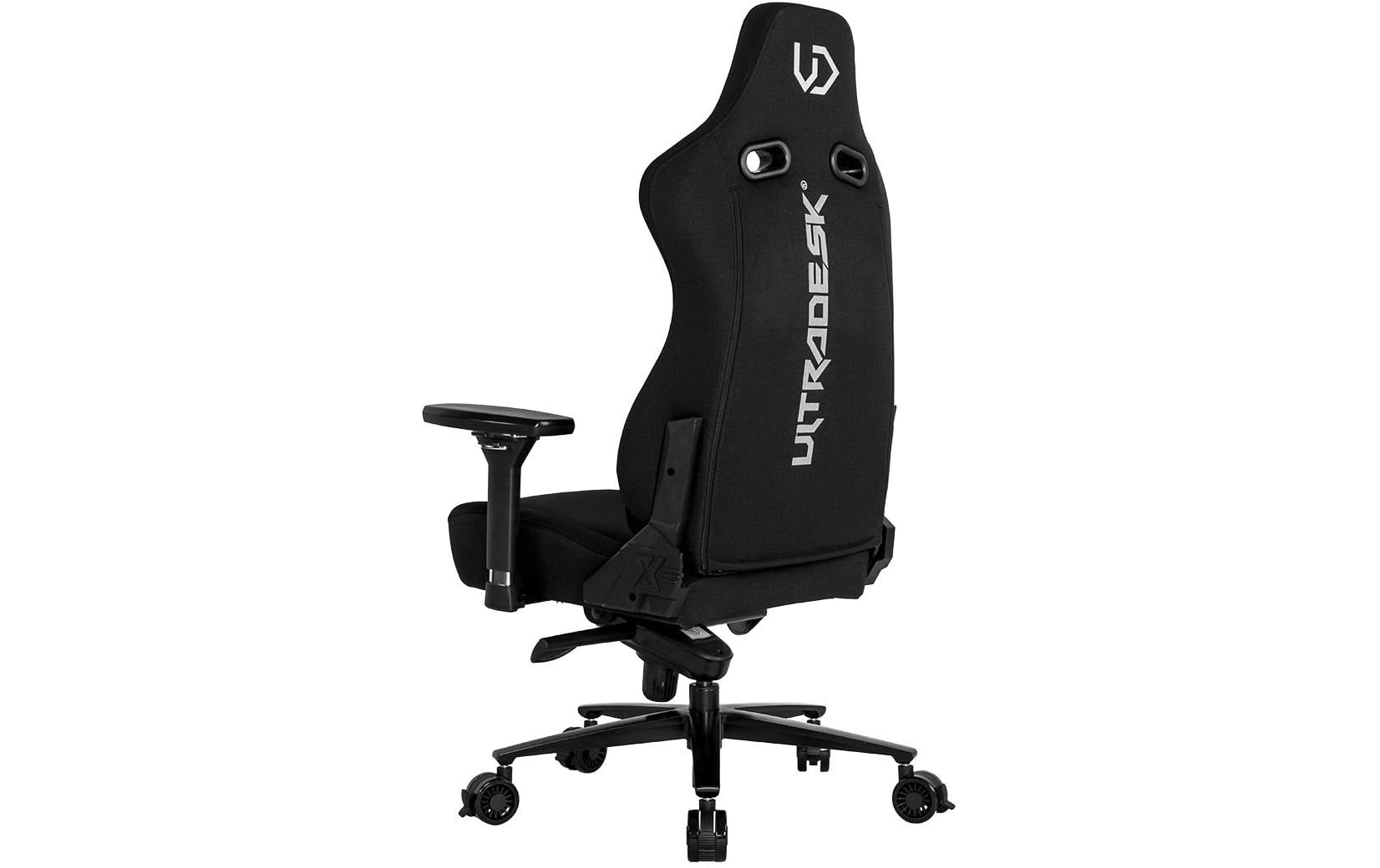 Ultradesk Bürostuhl Throne – 140 kg, Metall, Schwarz