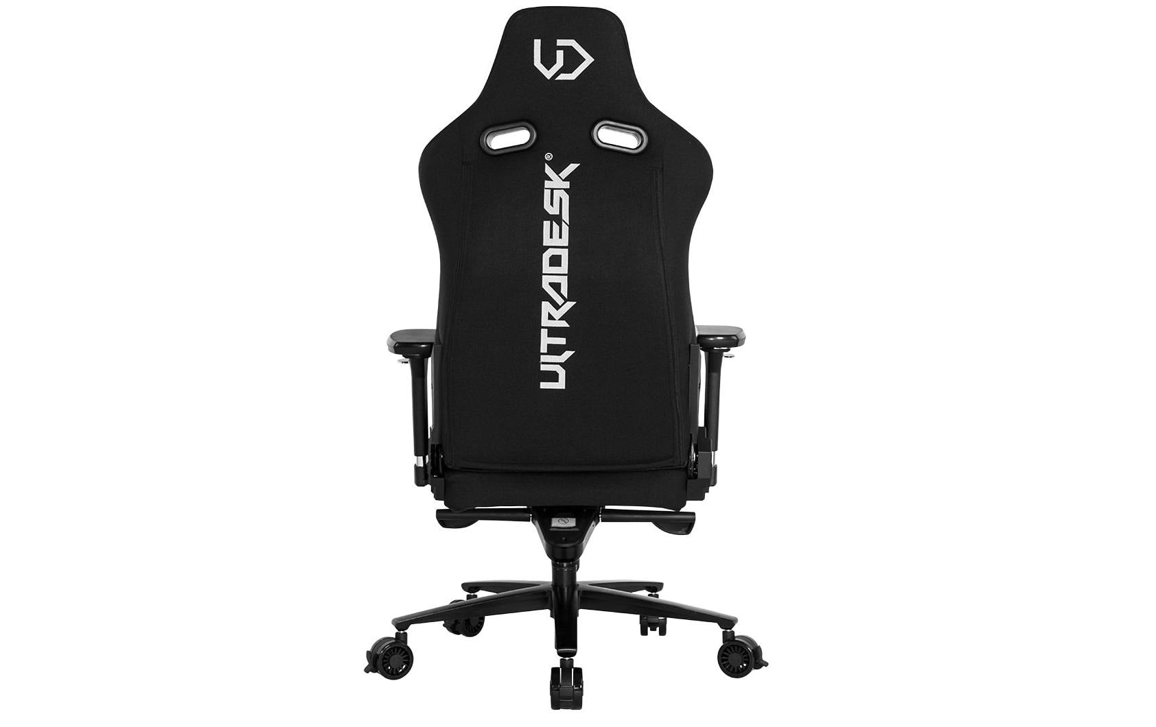 Ultradesk Bürostuhl Throne – 140 kg, Metall, Schwarz