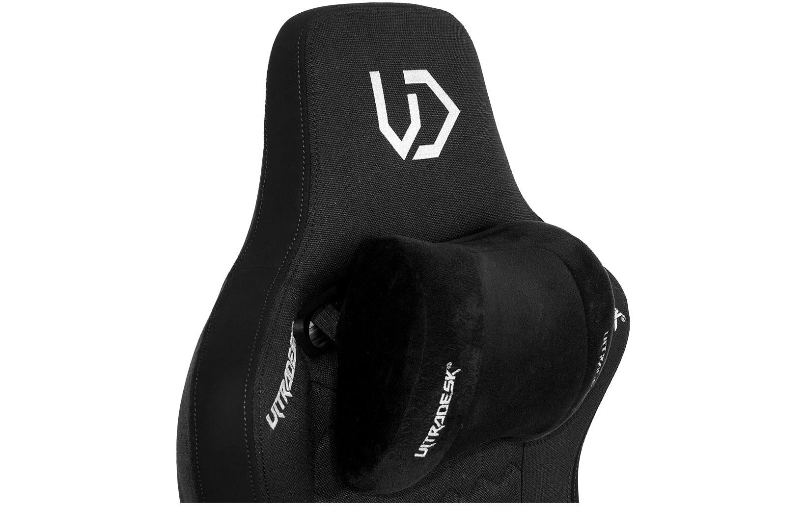 Ultradesk Bürostuhl Throne – 140 kg, Metall, Schwarz