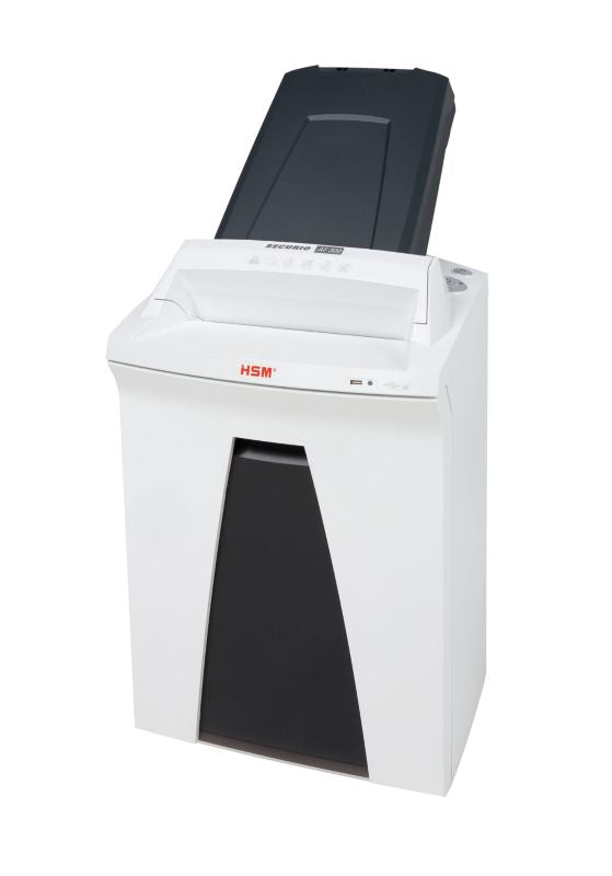 HSM Securio AF350 – Aktenvernichter mit Autofeed 300 Blatt, DIN P-4, Partikelschnitt 4,5 × 30 mm, 14 Blatt, 34
