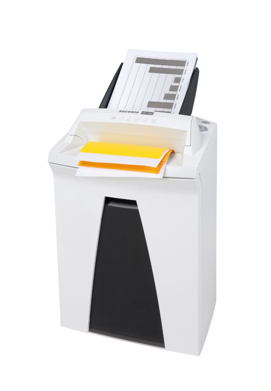 HSM Securio AF150 – Aktenvernichter mit Autofeed 150 Blatt, DIN P-6, Mikroschnitt 0,78 × 11 mm, 5 Blatt, 34 l