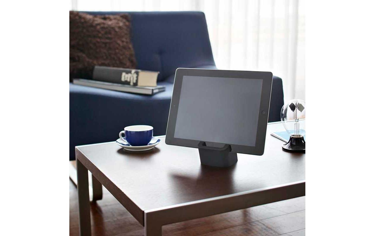 Yamazaki Tablet-Ständer – für Tablets – Silikon – Schwarz