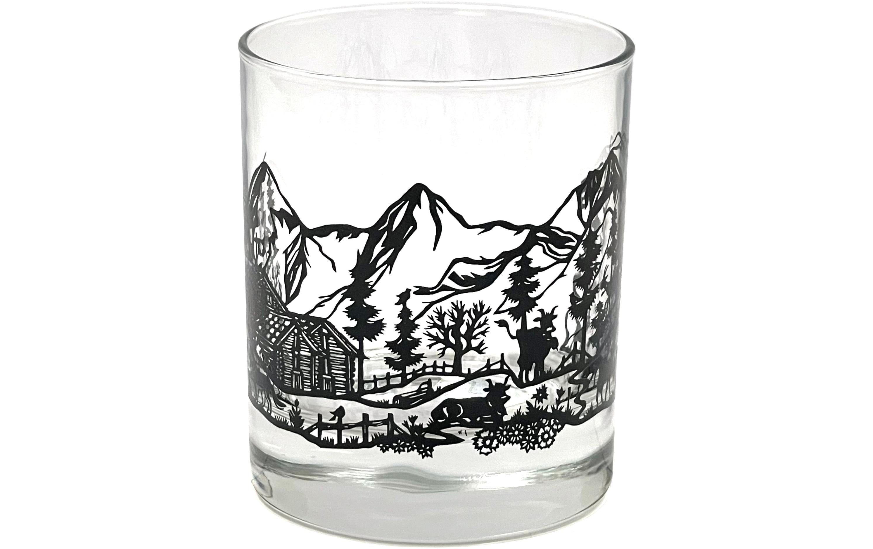 Heidi Cheese Line Trinkglas – 300 ml, H 9,0 cm, Glas, Transparent, spülmaschinenfest