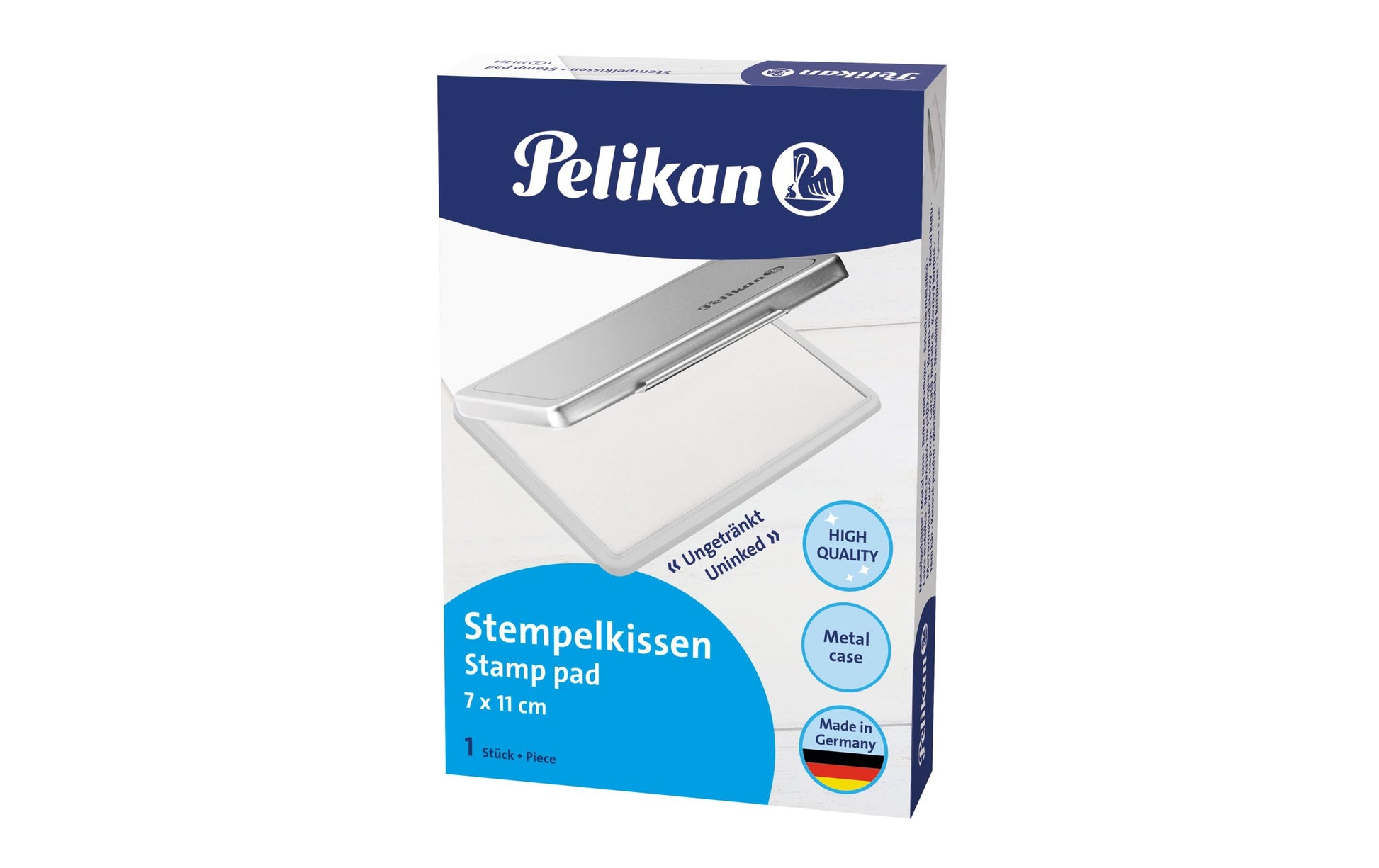 Pelikan Motivstempel – Metall, ohne Kissen