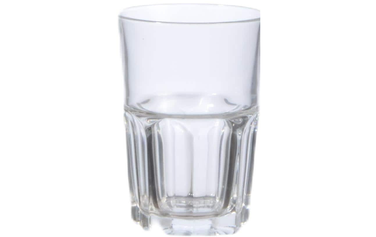 Arcoroc Trinkglas – 6er Set, 350 ml, Ø 8,3 cm, Gehärtetes Glas, Transparent, spülmaschinenfest