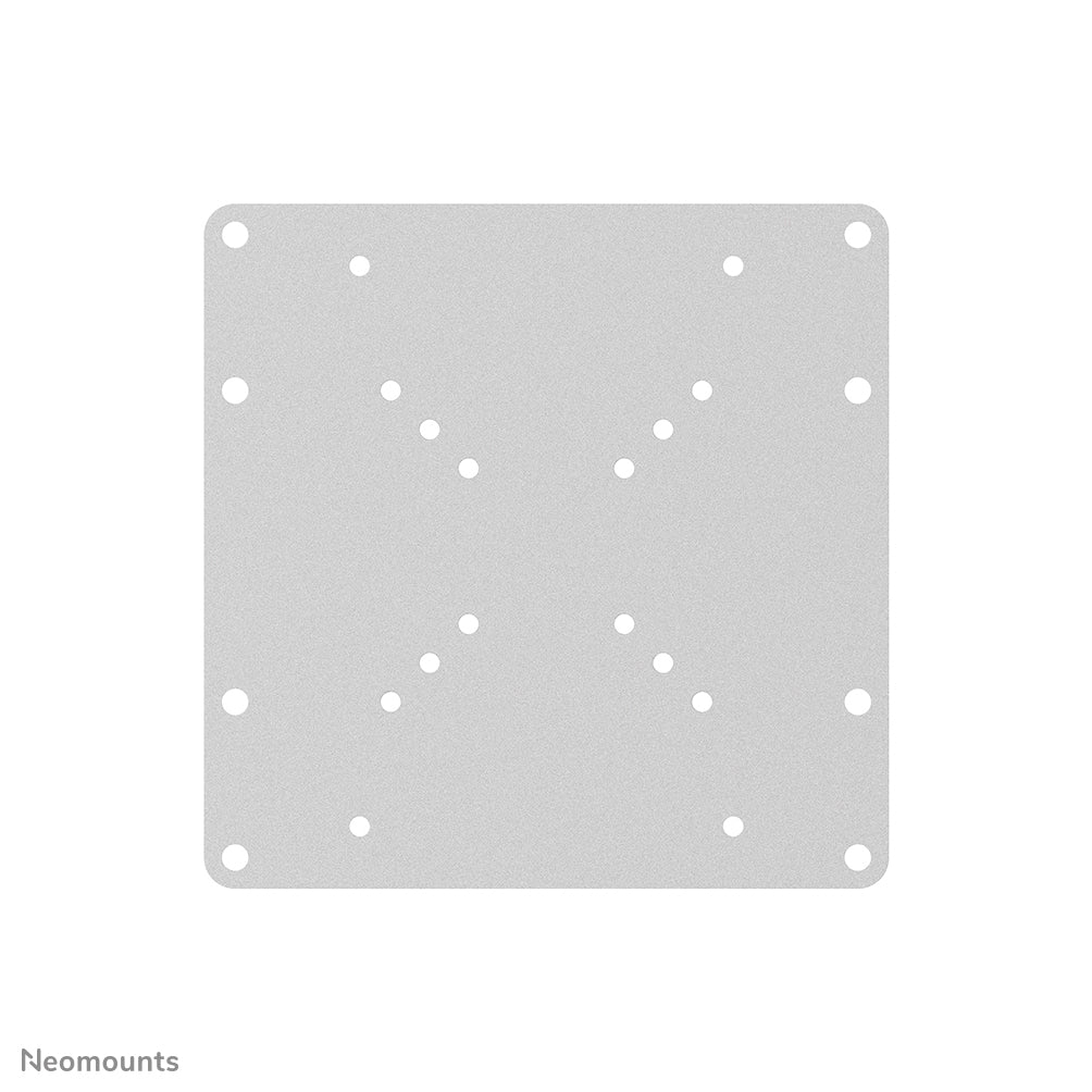 Neomounts FPMA-VESA200 – VESA-Adapter, 200×200, Max. Tragkraft 35 kg, für 22–42" Displays, Silber