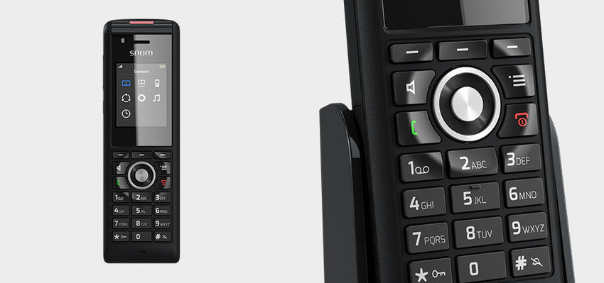 Snom M85 – DECT-Mobilteil, IP65, Bluetooth, Schwarz