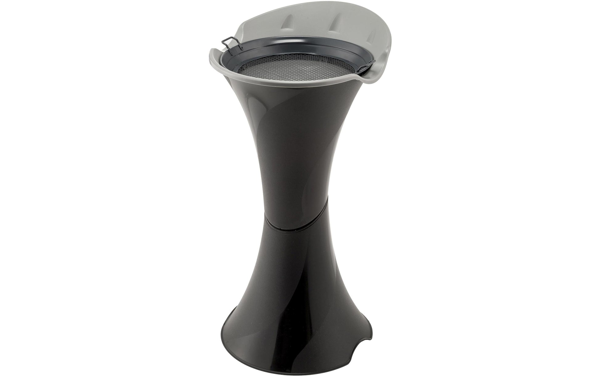 Edi Baur Standascher bama – Metall/Kunststoff (PP) – Schwarz – 36 × 39 × 71 cm