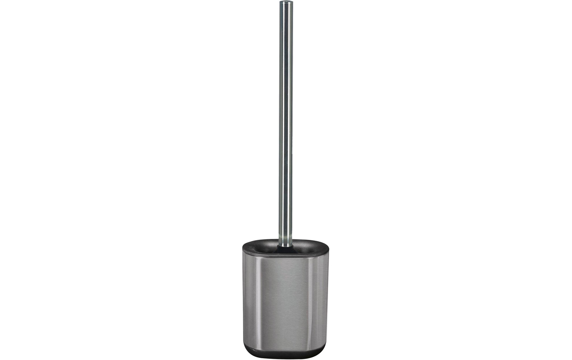 Kleine Wolke WC-Bürstenset – Metall chrom, bodenstehend, H 42 cm, Ø 11,5 cm