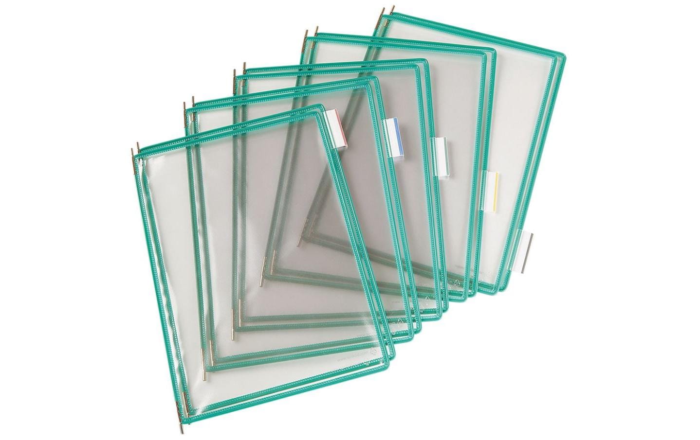Tarifold Dokumentenhalter, für A4, PVC, grün, 230 × 343 mm
