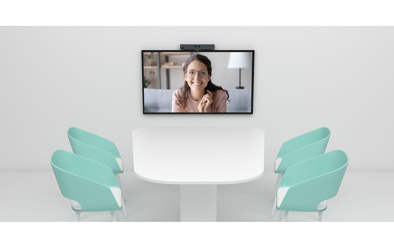 Yealink A10 MeetingBar Android – Videobar – 4K, Sichtfeld 120°, Auto Framing, für Teams/Meet