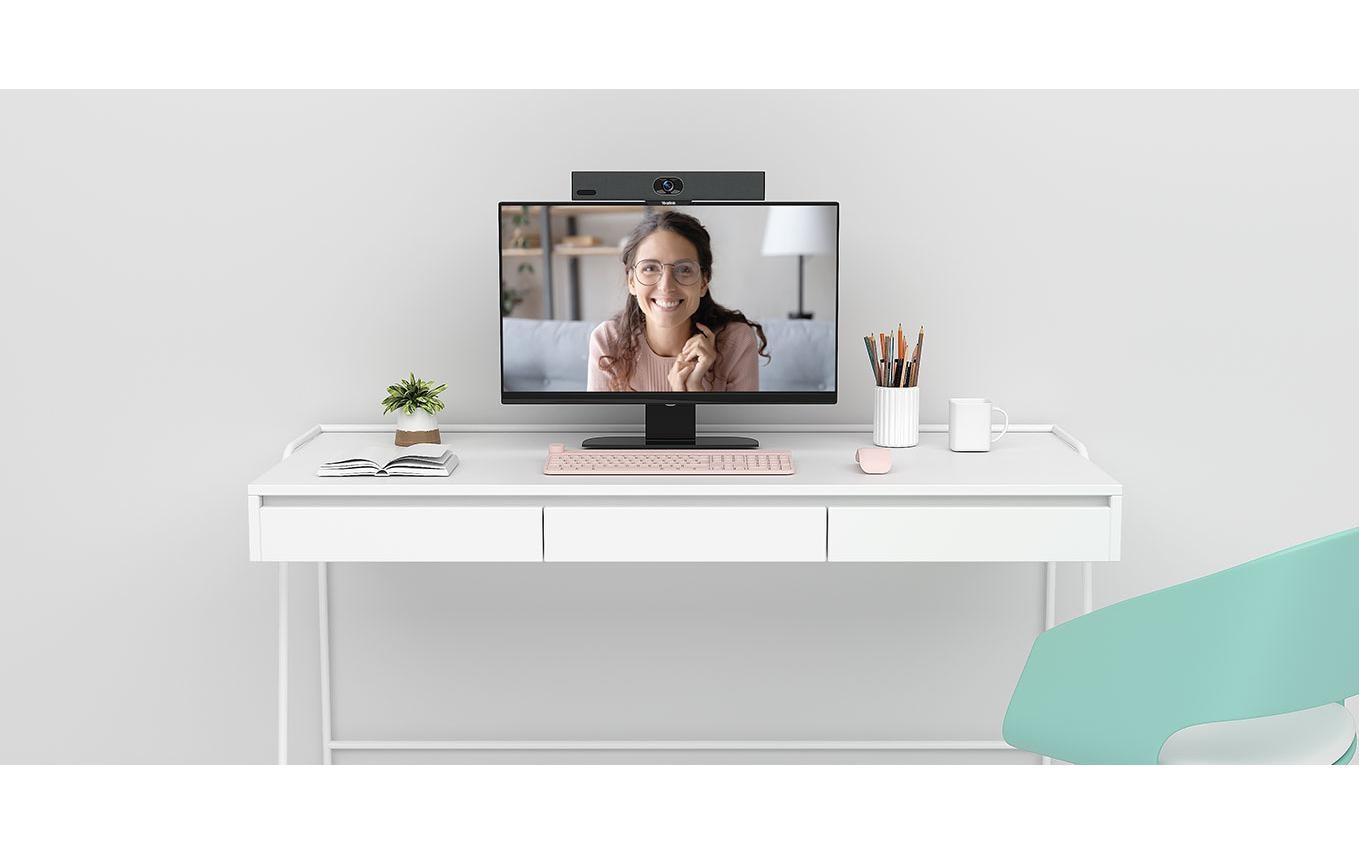 Yealink A10 MeetingBar Android – Videobar – 4K, Sichtfeld 120°, Auto Framing, für Teams/Meet