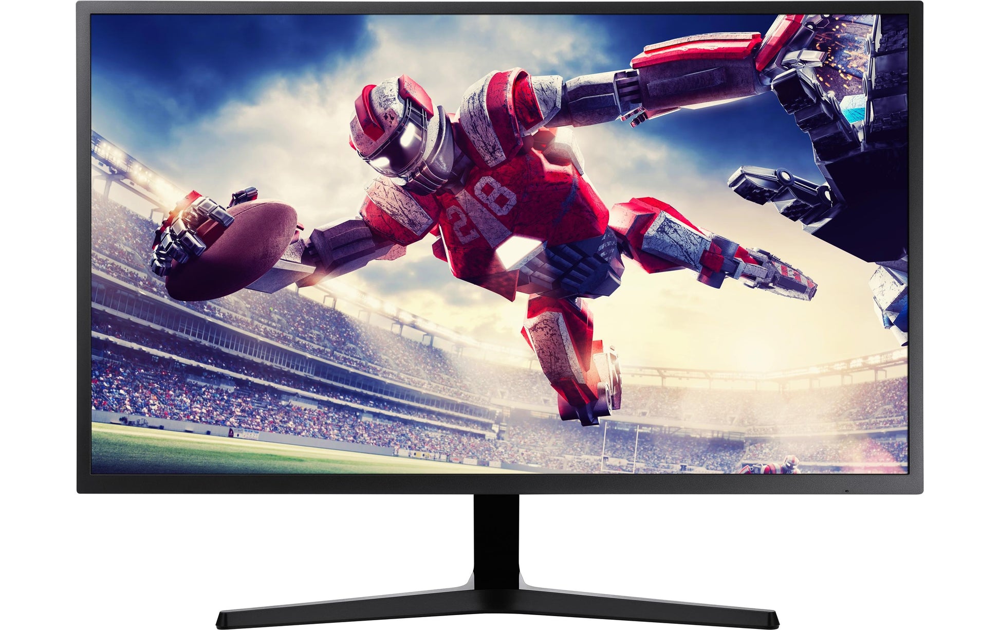 Samsung U32J590U – Monitor, 31,5" 3840 × 2160 (UHD 4K), VA, 60 Hz, 270 cd/m², FreeSync, VESA 100 × 100, Grau