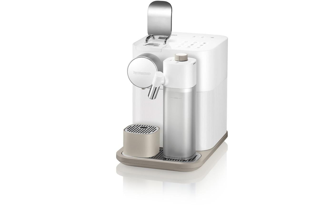De’Longhi Gran Lattissima Kapselmaschine – für Nespresso-Kapseln, 19 bar, 1,3 l, Weiss