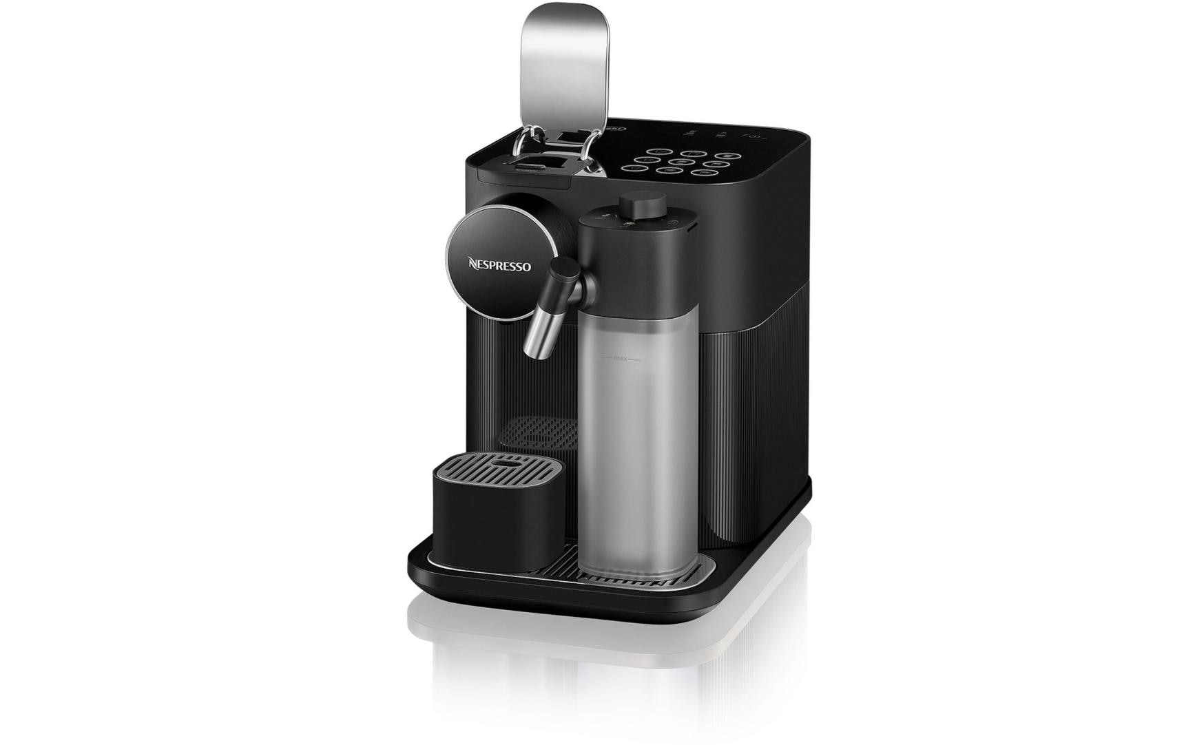 De’Longhi Gran Lattissima Kapselmaschine – für Nespresso-Kapseln, 19 bar, 1,3 l, Schwarz