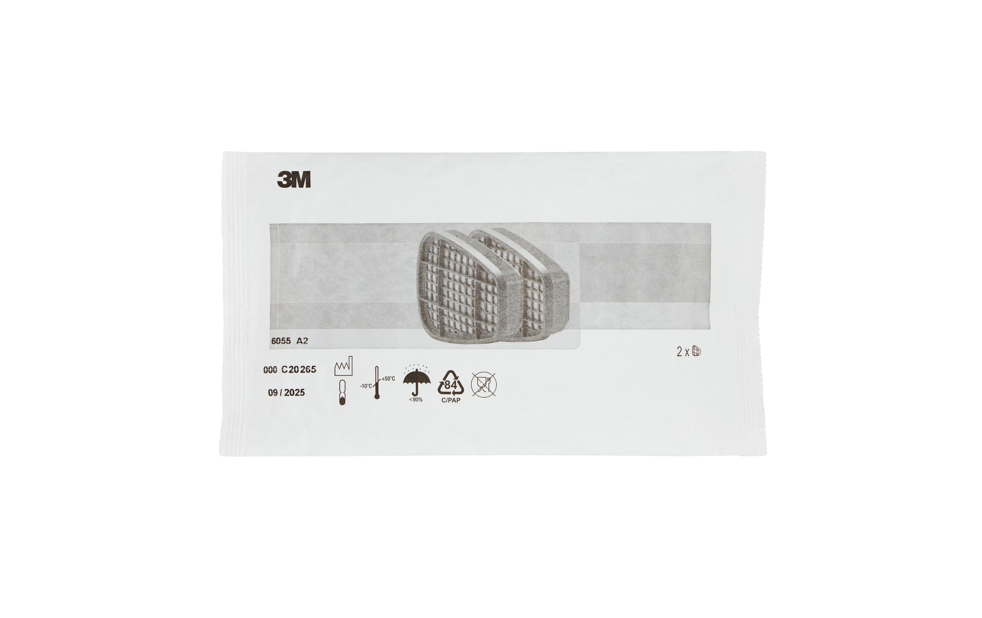 3M Halbmaske, 9322 Safety Box Starter Kit, FFP2, für Elektrowerkzeugarbeiten, verstellbar, weiss