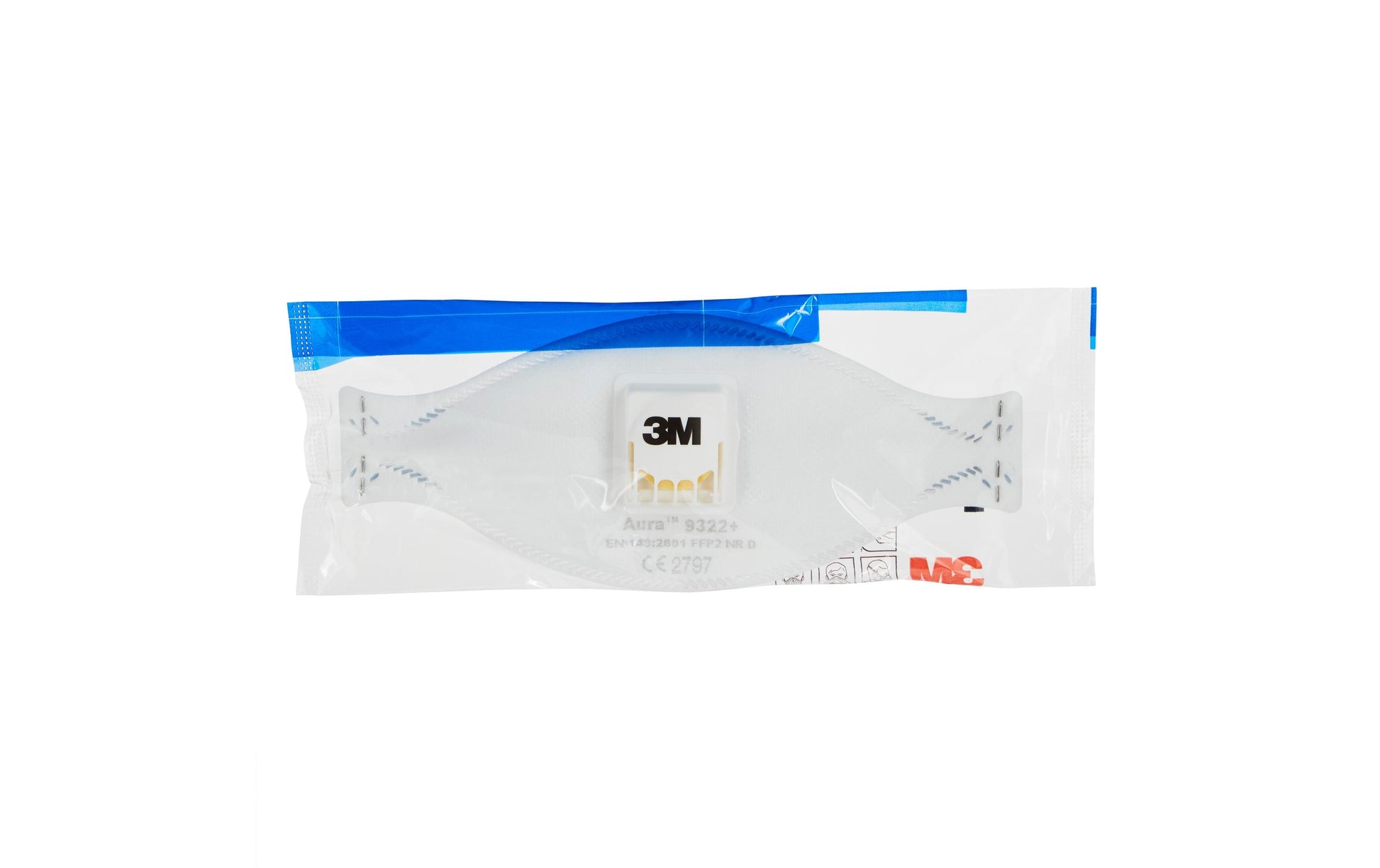 3M Halbmaske, 9322 Safety Box Starter Kit, FFP2, für Elektrowerkzeugarbeiten, verstellbar, weiss