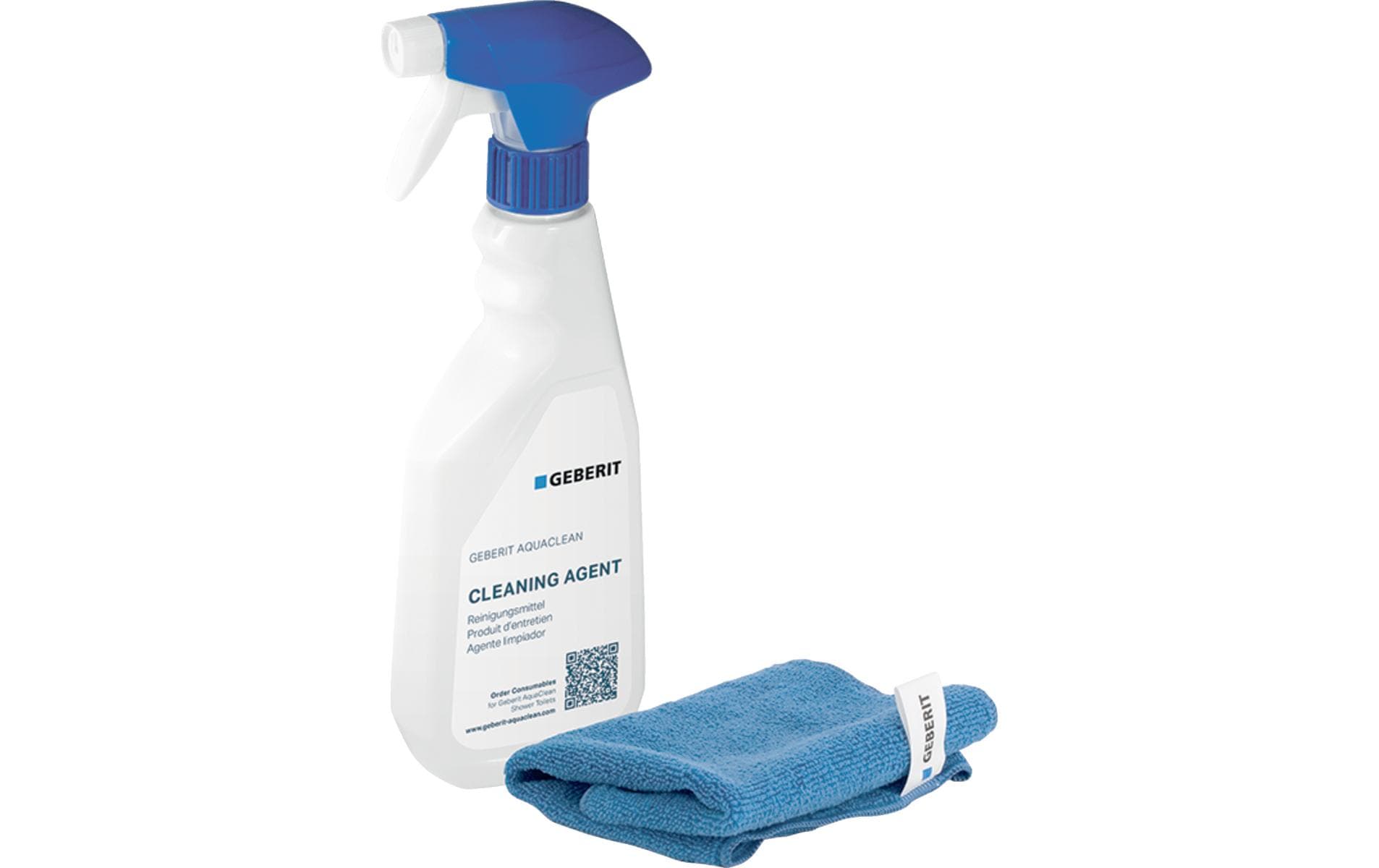 Geberit AquaClean WC-Reiniger/WC-Entkalker für WC – Flüssigkeit, Spray – 500 ml