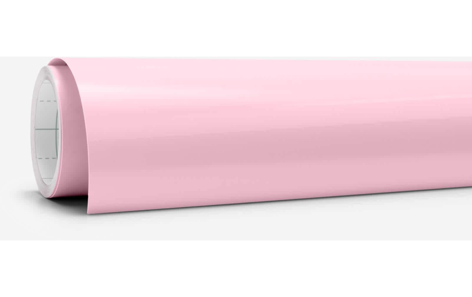 Cricut Selbstklebende Vinylfolie, glänzend – hellrosa/magenta – 30 × 60 cm – für Cricut Schneideplotter
