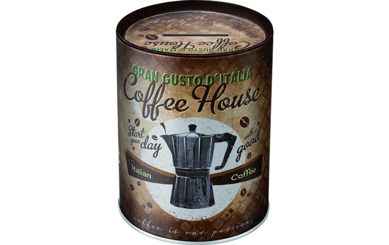 Nostalgic Art Spardose Person – Metall, braun – 9,3 × 11,7 × 9,3 cm