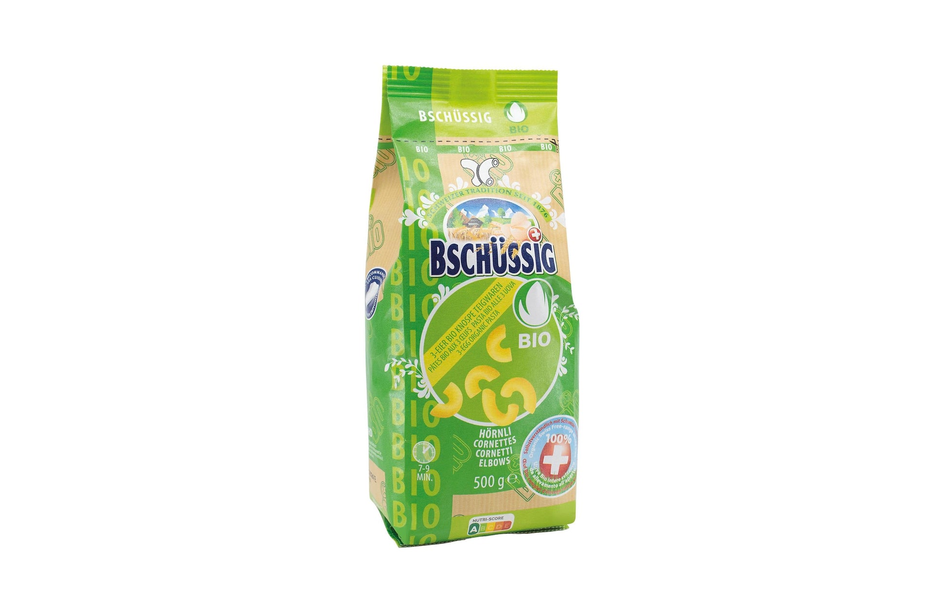 BSCHÜSSIG Grobe Hörnli – Bio – 500 g
