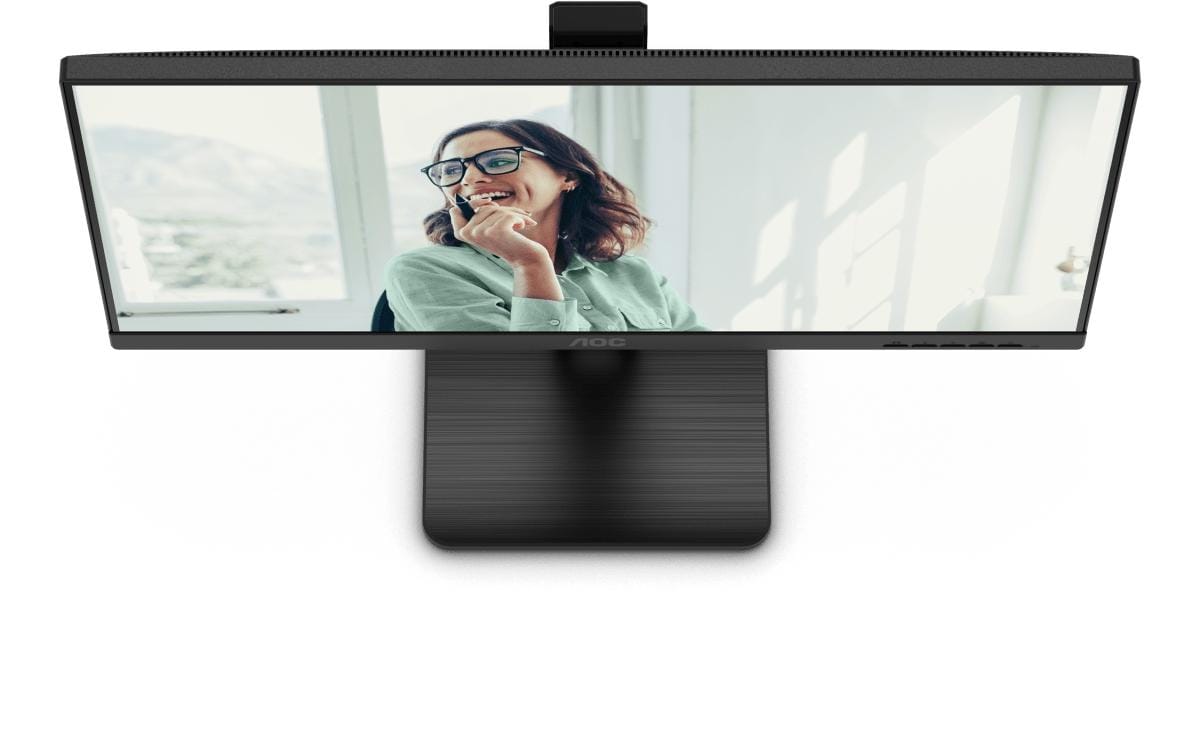 AOC Monitor, 27", IPS, 75 Hz, 350 cd/m², USB-C, Daisy Chain, USB-Hub, VESA 100 × 100, Schwarz