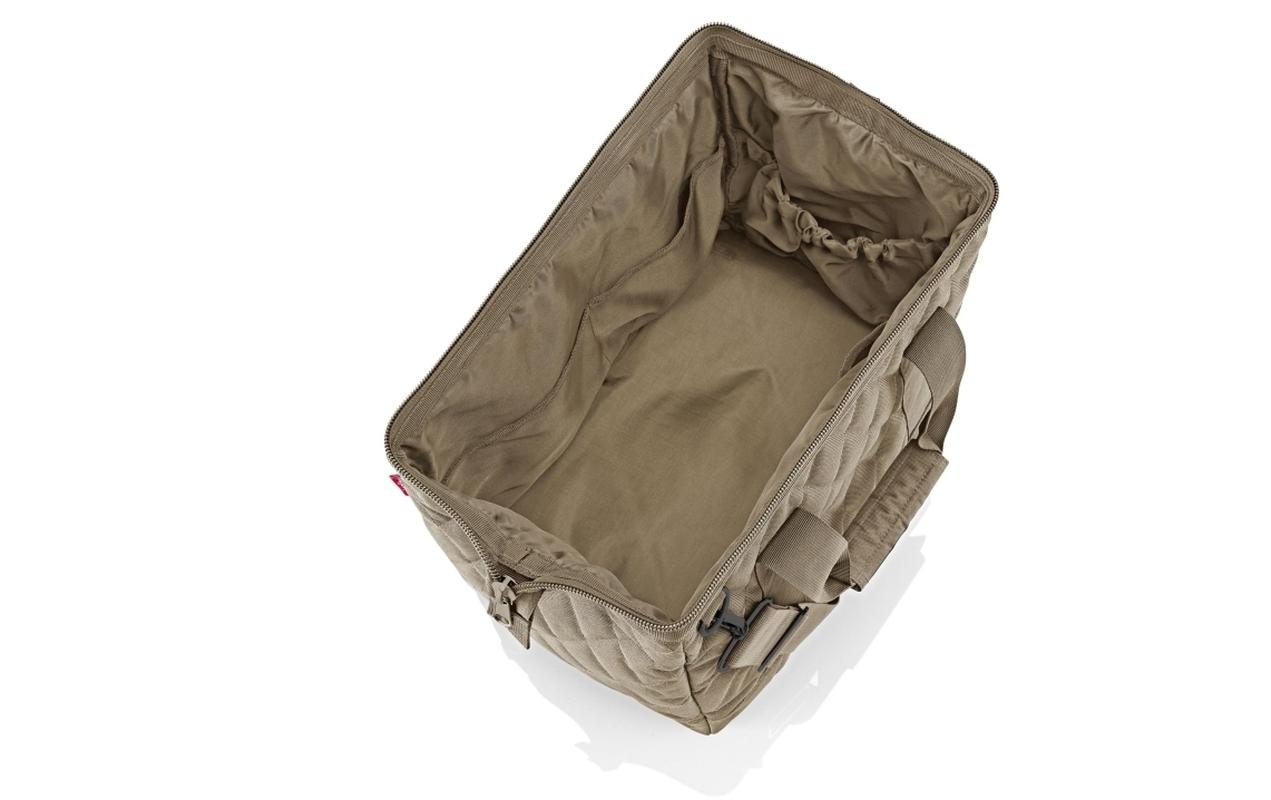 Reisenthel Umhängetasche Allrounder M – 18 l, Polyester, Rhombus Olive