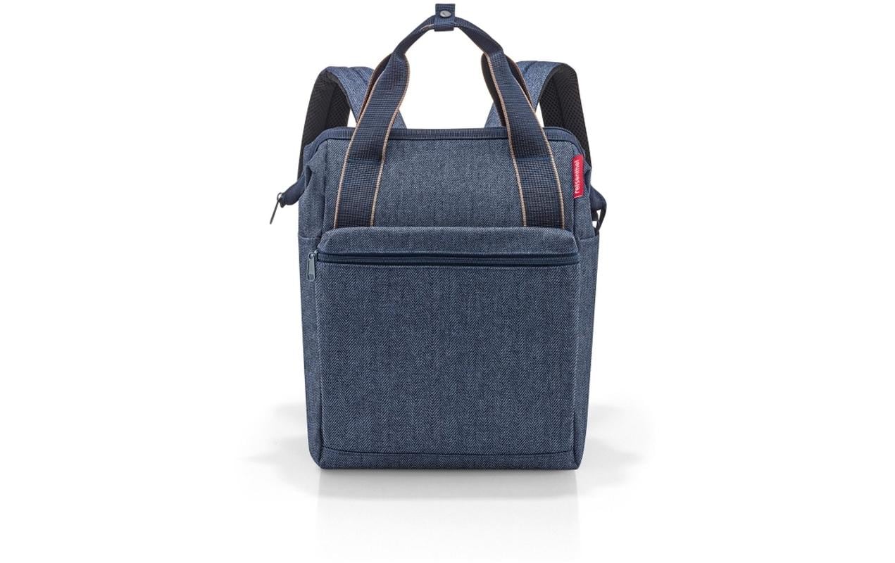 Reisenthel Freizeit-Rucksack – 12 l, Polyester, Herringbone, Dunkelblau
