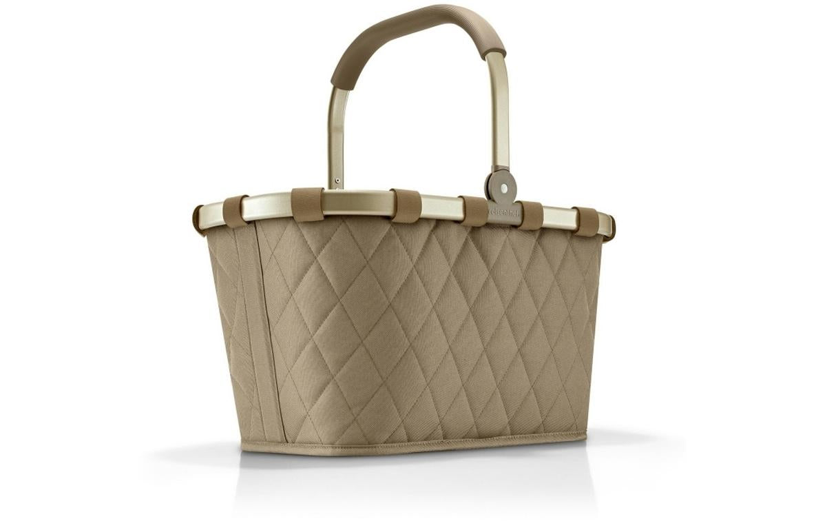 Reisenthel Stofftasche, Polyester, Motiv Rhombus Olive, 480×290×280 mm