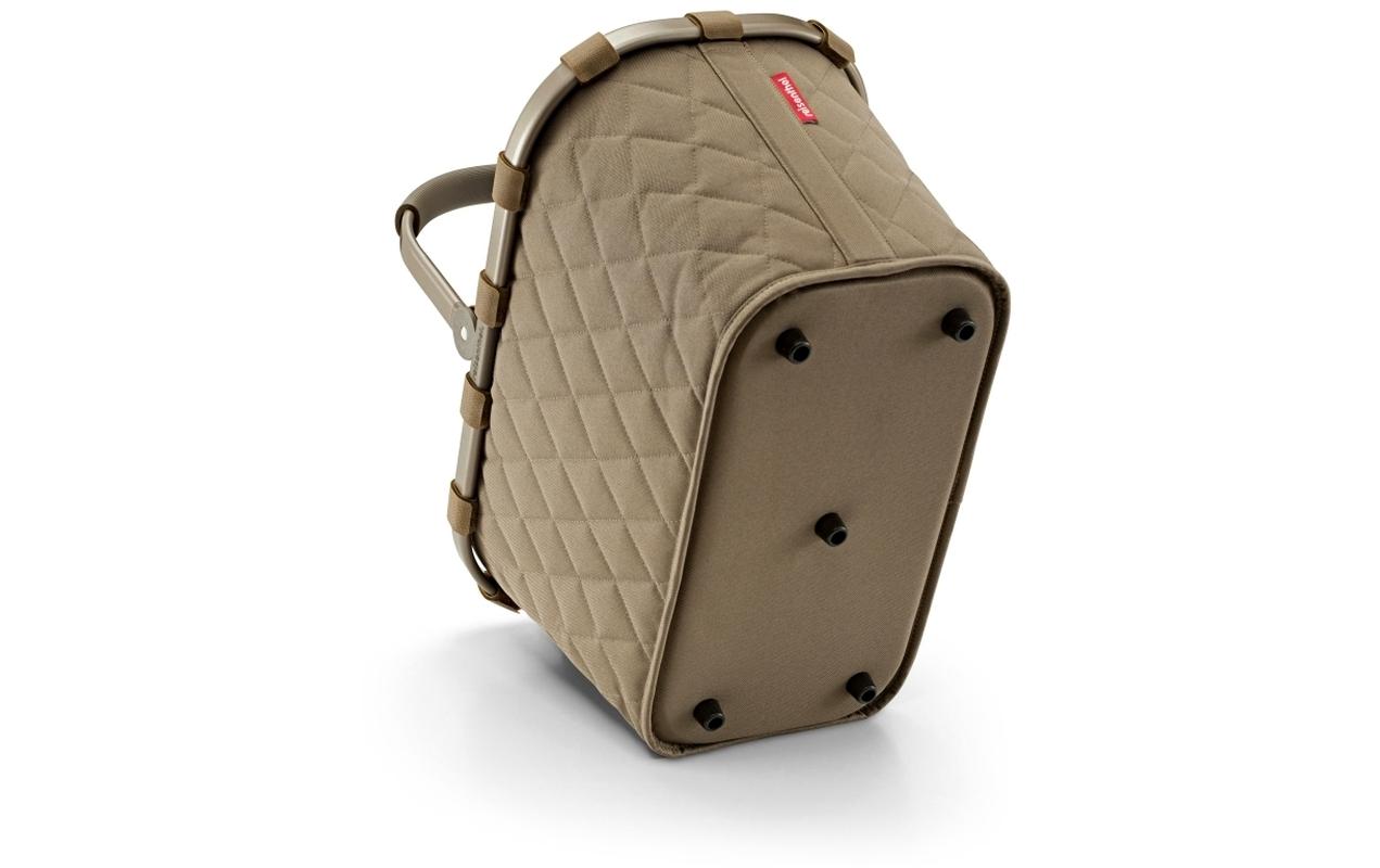 Reisenthel Stofftasche, Polyester, Motiv Rhombus Olive, 480×290×280 mm