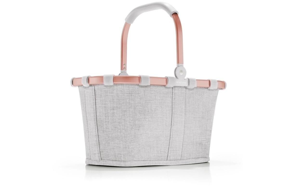 Reisenthel Stofftasche, Polyester, Motiv Twist Sky Rose, 335×180×195 mm