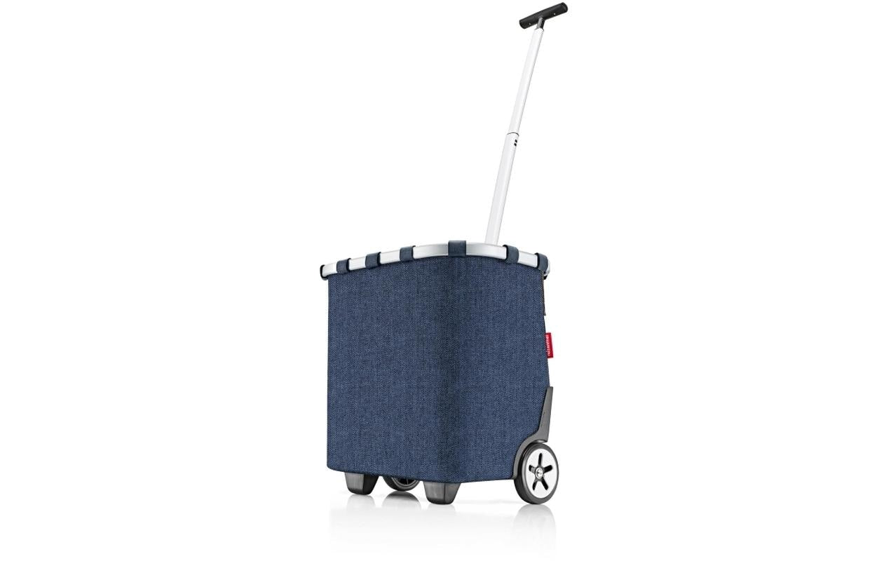 Reisenthel Stofftasche, Polyester, Motiv Herringbone Dunkelblau, 420×475×320 mm