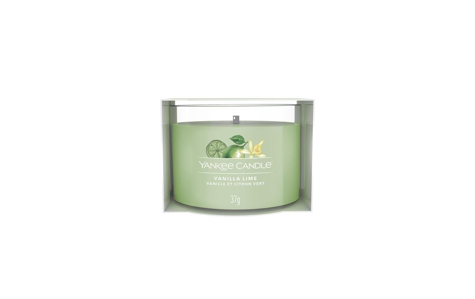 Yankee Candle Duftkerze – Vanille & Limette – Ø 5,4 × 4,4 cm – 10 h