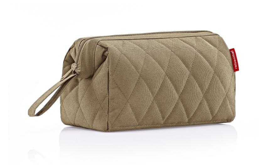 Reisenthel Necessaire – wasserfest – 4 l – Rhombus Olive – Polyester